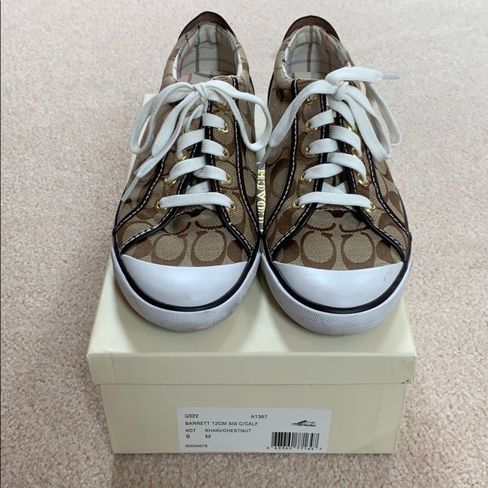 Coach Barrett sneakers size 9